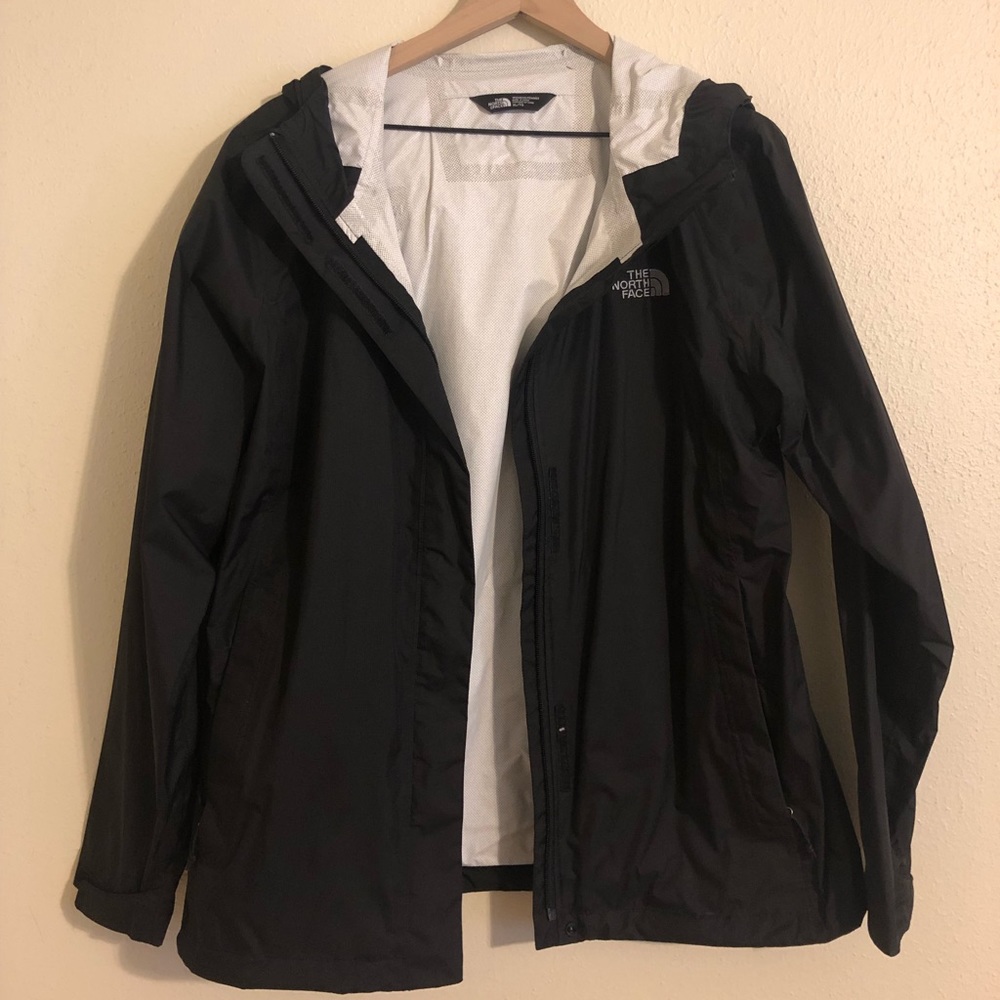 north face rain coat